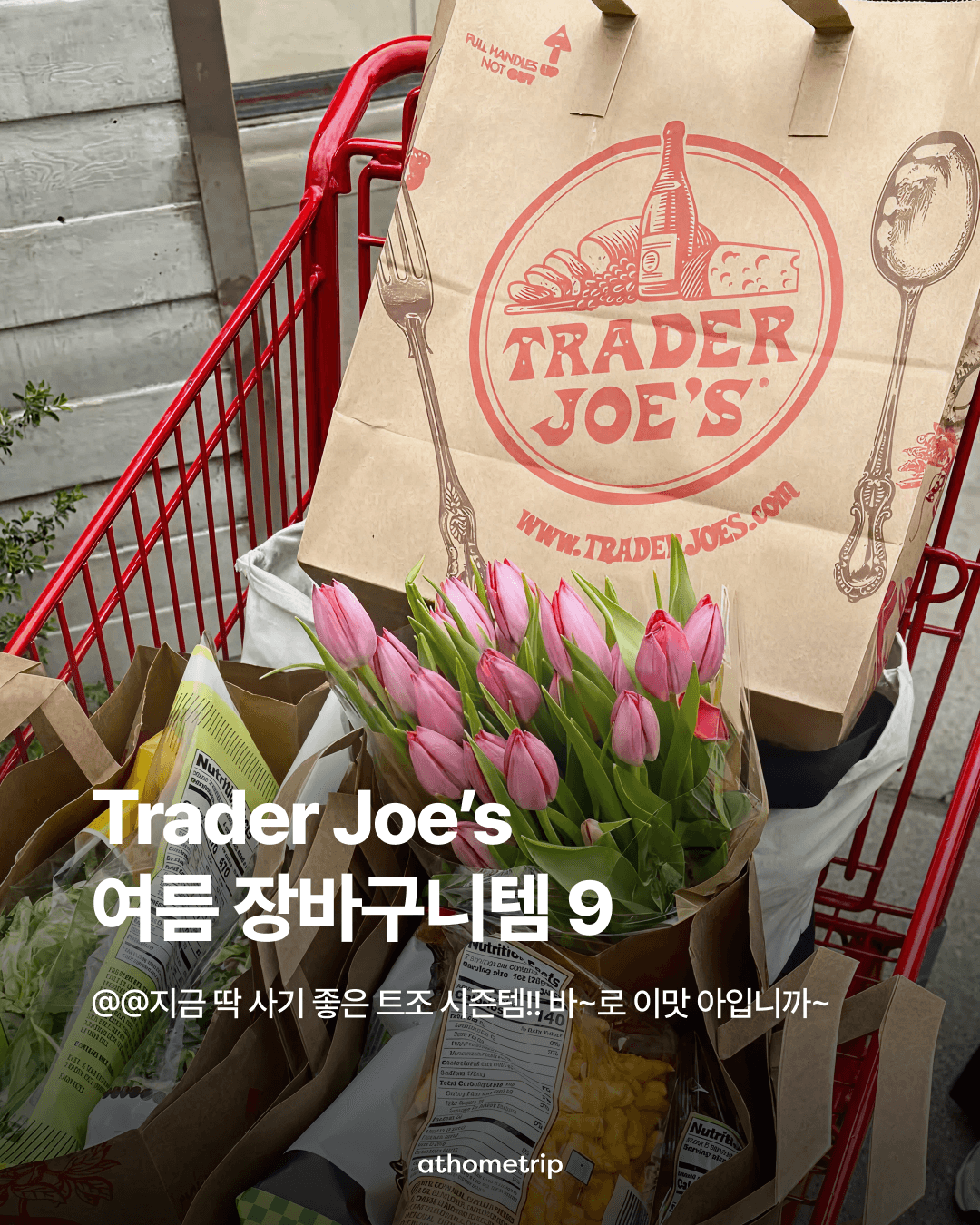 뉴욕 트레이더 조스에서 여름의 맛을 담아오는 쇼핑 리스트