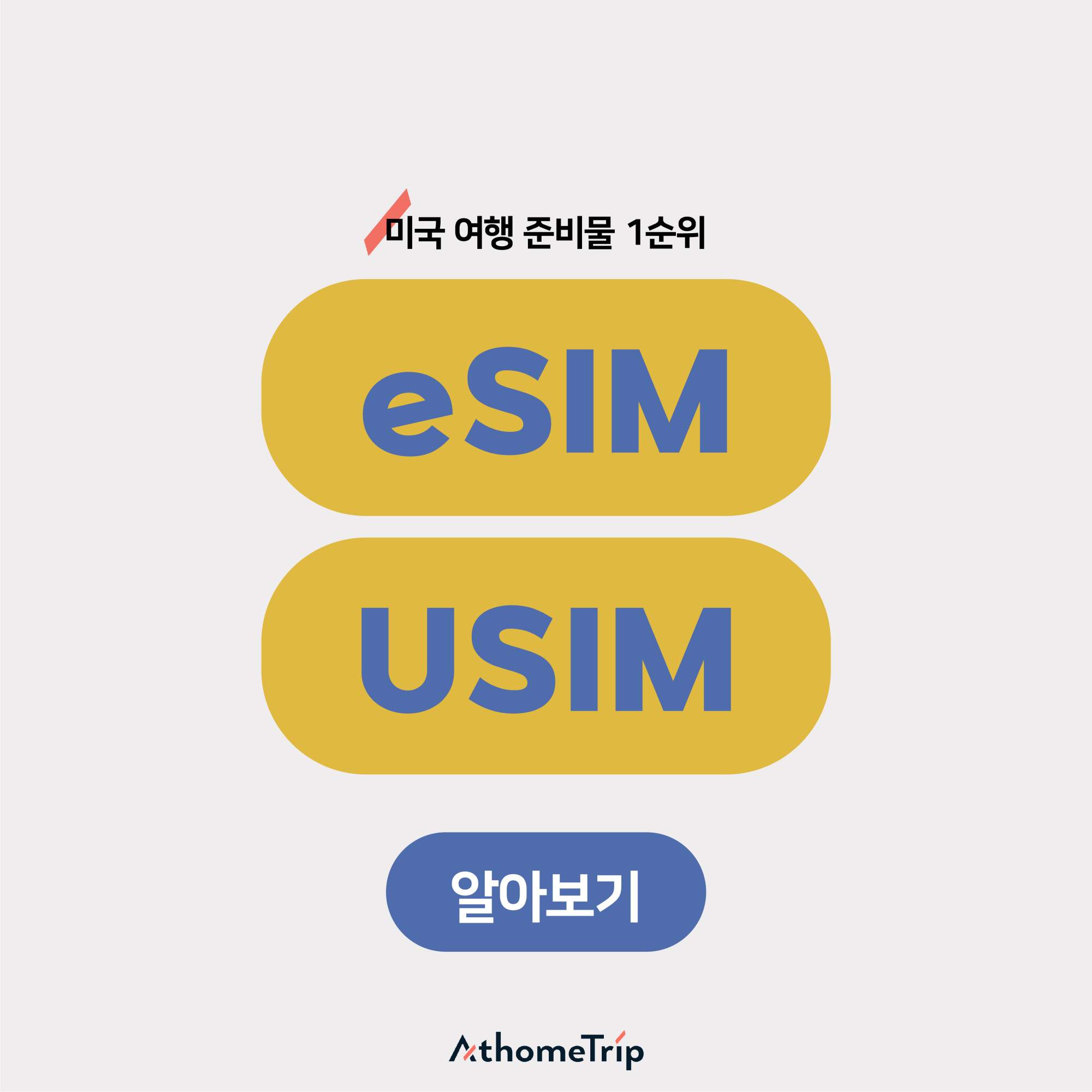 미국 여행의 첫 단추인 유심과 이심 중 나에게 맞는 통신 방법 찾기